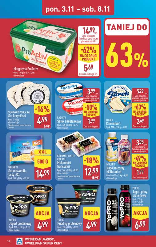 Aldi - gazetka promocyjna Pełny katalog! od poniedziałku 03.11 do soboty 08.11 - strona 10