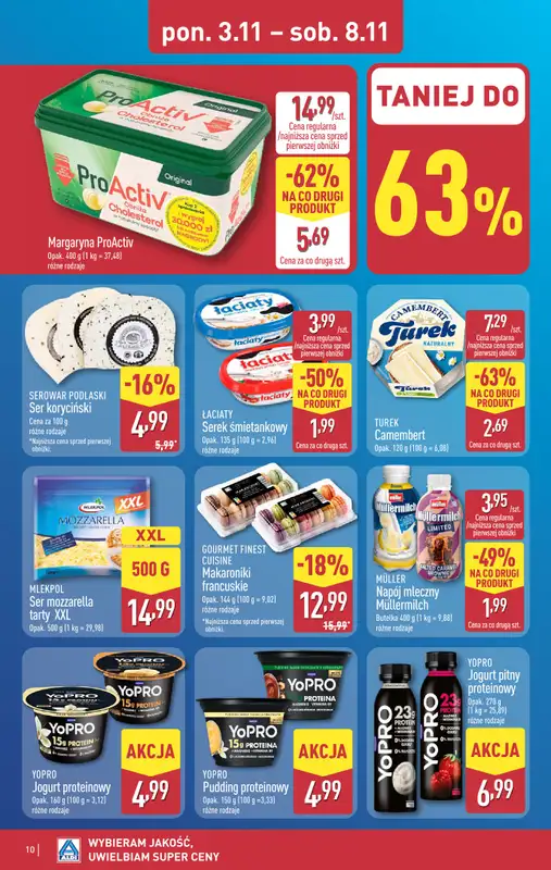 Aldi - gazetka promocyjna Pełny katalog! od poniedziałku 03.11 do soboty 08.11 - strona 10