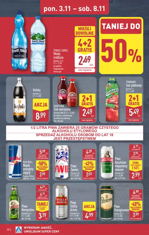 Aldi - gazetka promocyjna Pełny katalog! od poniedziałku 03.11 do soboty 08.11 - strona 20