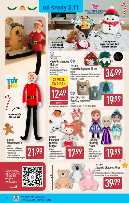Aldi - gazetka promocyjna Pełny katalog! od poniedziałku 03.11 do soboty 08.11 - strona 30