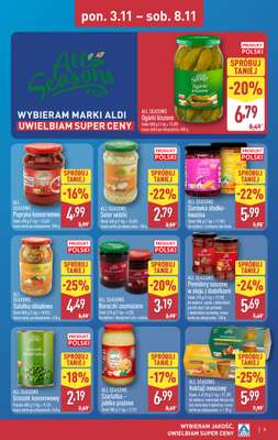 Aldi - gazetka promocyjna Pełny katalog! od poniedziałku 03.11 do soboty 08.11 - strona 9