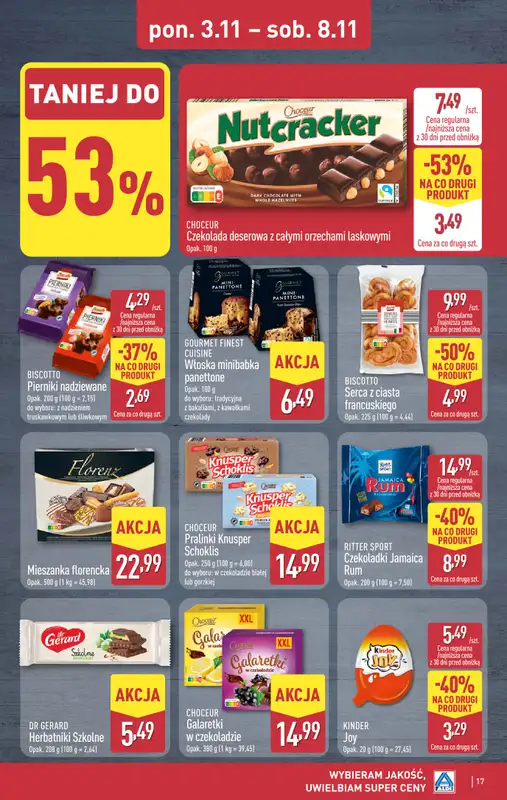 Aldi - gazetka promocyjna Pełny katalog! od poniedziałku 03.11 do soboty 08.11 - strona 17