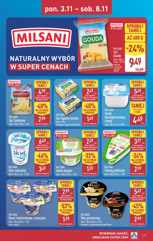 Aldi - gazetka promocyjna Pełny katalog! od poniedziałku 03.11 do soboty 08.11 - strona 11