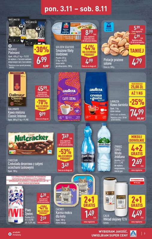 Aldi - gazetka promocyjna Weekend super cen w Aldi! od czwartku 06.11 do soboty 08.11 - strona 3