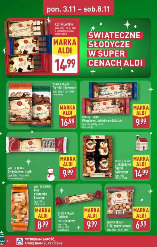 Aldi - gazetka promocyjna Weekend super cen w Aldi! od czwartku 06.11 do soboty 08.11 - strona 8