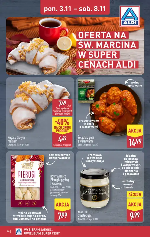 Aldi - gazetka promocyjna Weekend super cen w Aldi! od czwartku 06.11 do soboty 08.11 - strona 10
