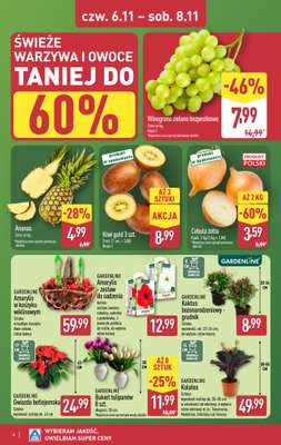 Aldi - gazetka promocyjna Weekend super cen w Aldi! od czwartku 06.11 do soboty 08.11 - strona 4
