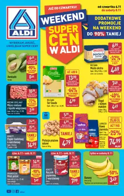 Aldi - gazetka promocyjna Weekend super cen w Aldi! od czwartku 06.11 do soboty 08.11