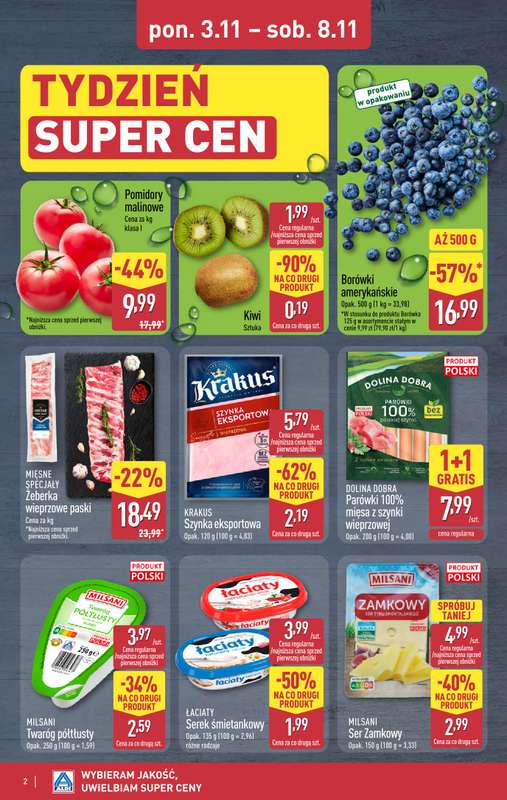 Aldi - gazetka promocyjna Weekend super cen w Aldi! od czwartku 06.11 do soboty 08.11 - strona 2