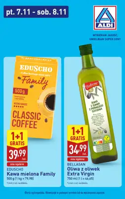 Aldi - gazetka promocyjna Super ceny Aldi! od piątku 07.11 do soboty 08.11