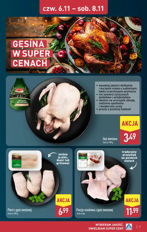 Aldi - gazetka promocyjna Oferta na Św. Marcina w super cenach Aldi!   - strona 2
