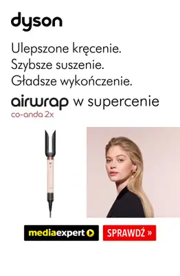 Media Expert - gazetka promocyjna Airwrap w super cenie! od piątku 31.10 do piątku 28.11 Media Expert - gazetka promocyjna Airwrap w super cenie! od piątku 31.10 do piątku 28.11