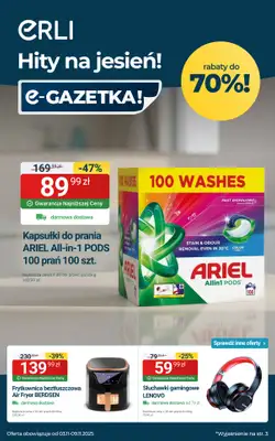 Erli - gazetka promocyjna Zakupowe BESTSELLERY tygodnia! od poniedziałku 03.11 do niedzieli 09.11