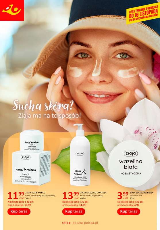 Poczta Polska - gazetka promocyjna Gazetka od poniedziałku 03.11 do niedzieli 16.11 - strona 2