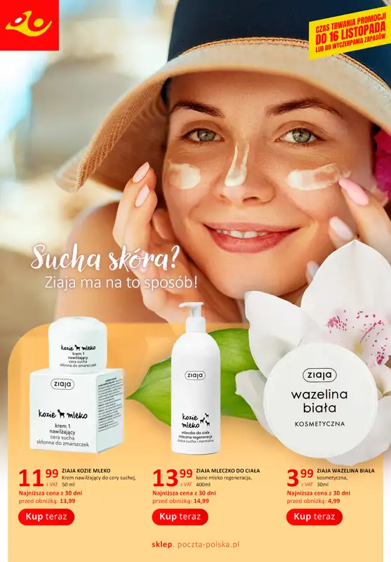 Poczta Polska - gazetka promocyjna Gazetka od poniedziałku 03.11 do niedzieli 16.11 - strona 2