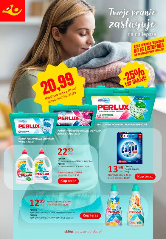 Poczta Polska - gazetka promocyjna Gazetka od poniedziałku 03.11 do niedzieli 16.11 - strona 4
