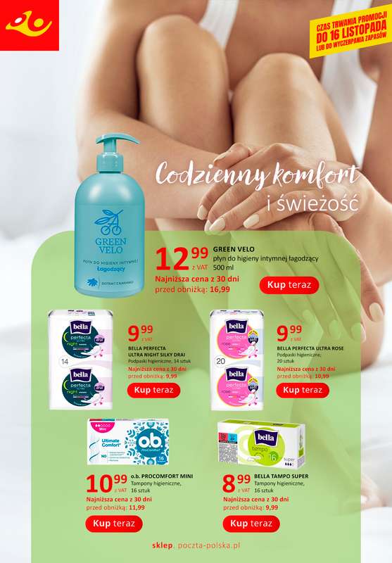 Poczta Polska - gazetka promocyjna Gazetka od poniedziałku 03.11 do niedzieli 16.11 - strona 3