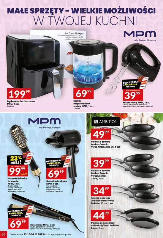 Twój Market - gazetka promocyjna Gazetka od środy 29.10 do wtorku 04.11 - strona 34