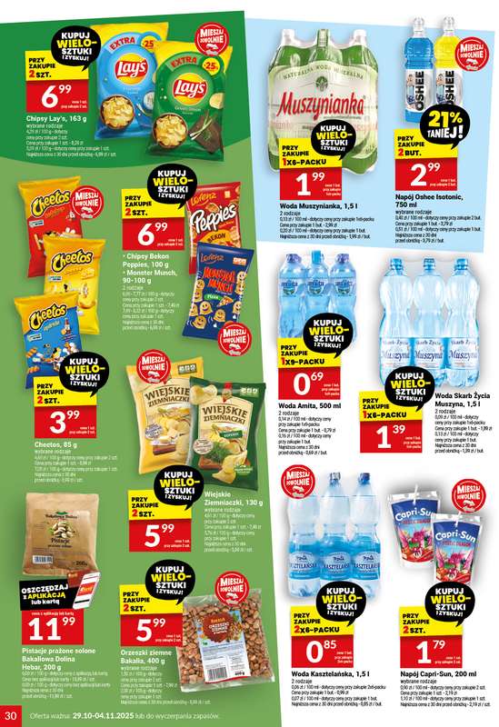 Twój Market - gazetka promocyjna Gazetka od środy 29.10 do wtorku 04.11 - strona 30