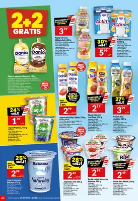 Twój Market - gazetka promocyjna Gazetka od środy 29.10 do wtorku 04.11 - strona 22 Twój Market - gazetka promocyjna Gazetka od środy 29.10 do wtorku 04.11 - strona 22