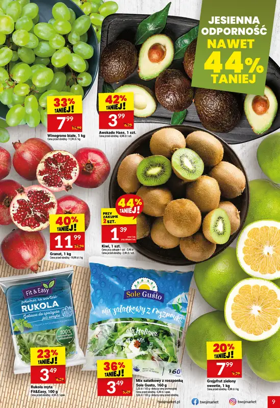 Twój Market - gazetka promocyjna Gazetka od środy 29.10 do wtorku 04.11 - strona 9