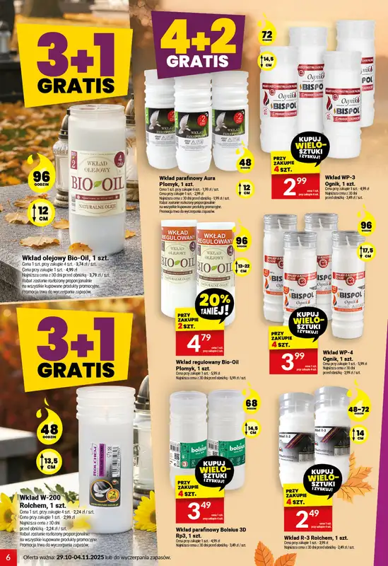 Twój Market - gazetka promocyjna Gazetka od środy 29.10 do wtorku 04.11 - strona 6