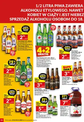 Twój Market - gazetka promocyjna Gazetka od środy 29.10 do wtorku 04.11 - strona 32 Twój Market - gazetka promocyjna Gazetka od środy 29.10 do wtorku 04.11 - strona 32