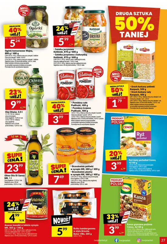 Twój Market - gazetka promocyjna Gazetka od środy 29.10 do wtorku 04.11 - strona 27