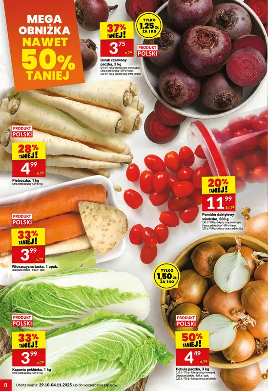 Twój Market - gazetka promocyjna Gazetka od środy 29.10 do wtorku 04.11 - strona 8