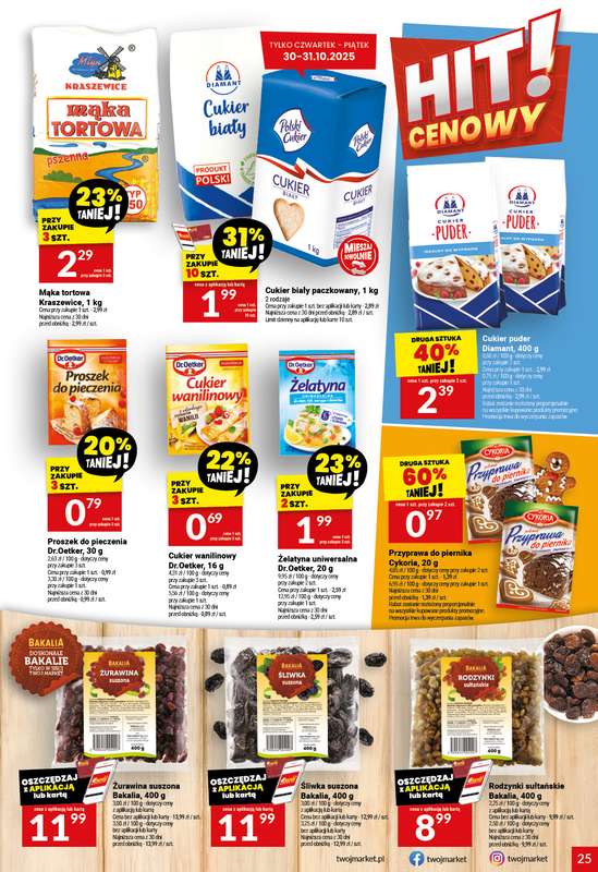 Tw贸j Market - gazetka promocyjna Gazetka od 艣rody 29.10 do wtorku 04.11 - strona 25 Tw贸j Market - gazetka promocyjna Gazetka od 艣rody 29.10 do wtorku 04.11 - strona 25