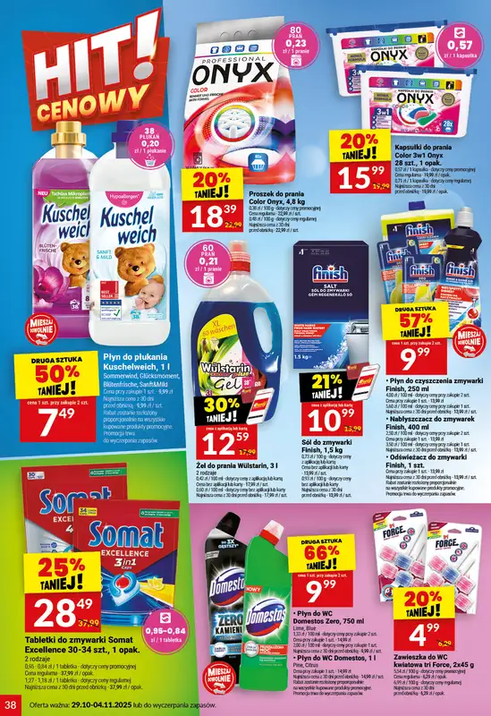 Twój Market - gazetka promocyjna Gazetka od środy 29.10 do wtorku 04.11 - strona 38