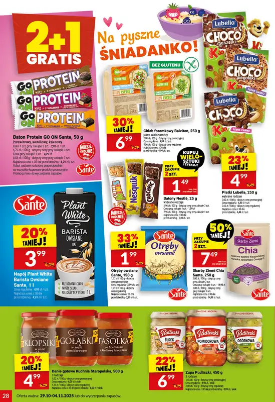 Twój Market - gazetka promocyjna Gazetka od środy 29.10 do wtorku 04.11 - strona 28