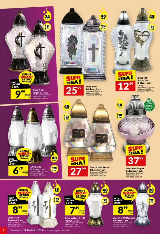 Twój Market - gazetka promocyjna Gazetka od środy 29.10 do wtorku 04.11 - strona 4