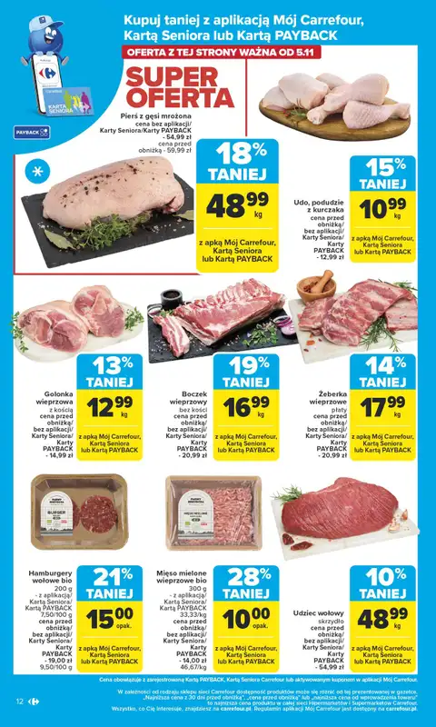 Carrefour - gazetka promocyjna Gazetka Carrefour od poniedziałku od poniedziałku 03.11 do soboty 08.11 - strona 14