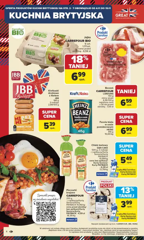 Carrefour - gazetka promocyjna Gazetka Carrefour od poniedziałku od poniedziałku 03.11 do soboty 08.11 - strona 6