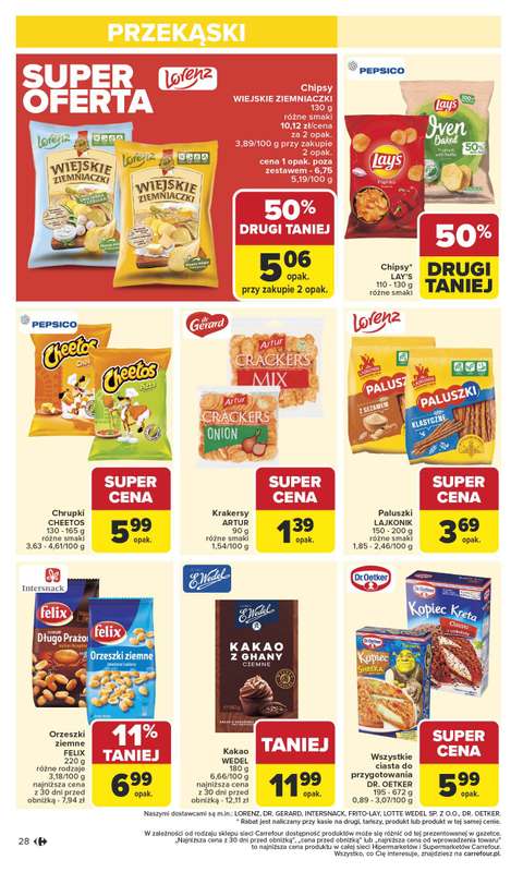 Carrefour - gazetka promocyjna Gazetka Carrefour od poniedziałku od poniedziałku 03.11 do soboty 08.11 - strona 30