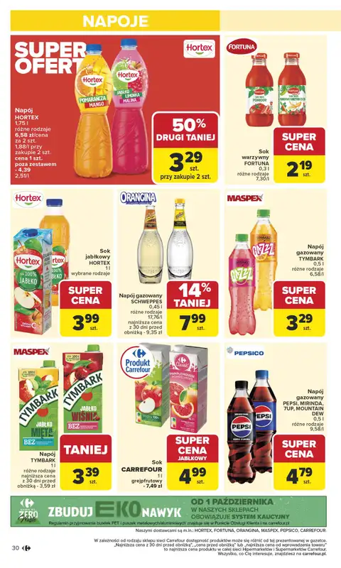 Carrefour - gazetka promocyjna Gazetka Carrefour od poniedziałku od poniedziałku 03.11 do soboty 08.11 - strona 32