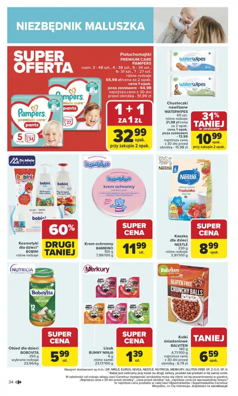 Carrefour - gazetka promocyjna Gazetka Carrefour od poniedziałku od poniedziałku 03.11 do soboty 08.11 - strona 36