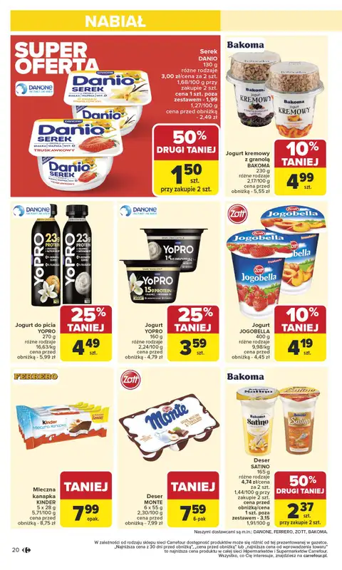 Carrefour - gazetka promocyjna Gazetka Carrefour od poniedziałku od poniedziałku 03.11 do soboty 08.11 - strona 22