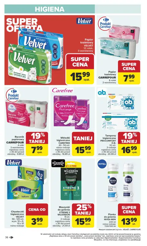 Carrefour Market - gazetka promocyjna Gazetka Carrefour Market od poniedziałku od poniedziałku 03.11 do soboty 08.11 - strona 38