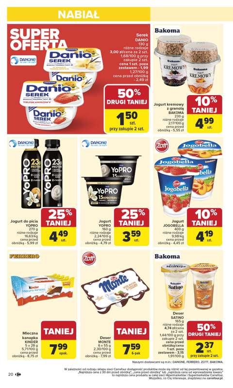 Carrefour Market - gazetka promocyjna Gazetka Carrefour Market od poniedziałku od poniedziałku 03.11 do soboty 08.11 - strona 22