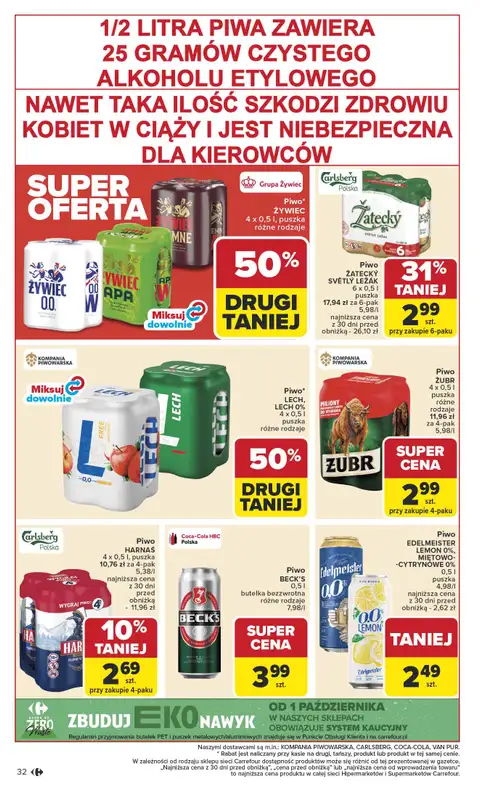 Carrefour Market - gazetka promocyjna Gazetka Carrefour Market od poniedziałku od poniedziałku 03.11 do soboty 08.11 - strona 34