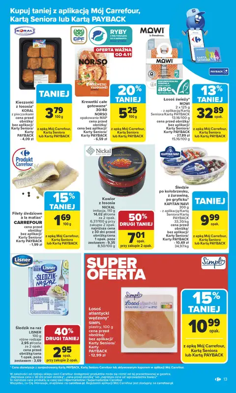 Carrefour Market - gazetka promocyjna Gazetka Carrefour Market od poniedziałku od poniedziałku 03.11 do soboty 08.11 - strona 15