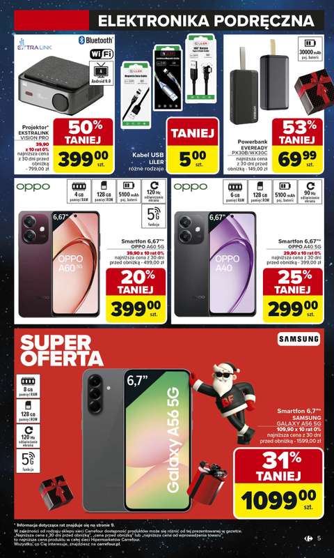 Carrefour - gazetka promocyjna Gazetka Black Friday od poniedziałku od poniedziałku 03.11 do soboty 15.11 - strona 5