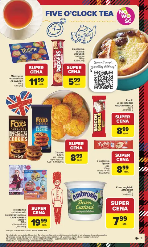 Carrefour - gazetka promocyjna Gazetka Kuchnia brytyjska od wtorku   - strona 3