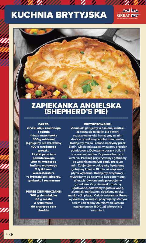 Carrefour - gazetka promocyjna Gazetka Kuchnia brytyjska od wtorku od wtorku 04.11 do soboty 15.11 - strona 6 Carrefour - gazetka promocyjna Gazetka Kuchnia brytyjska od wtorku od wtorku 04.11 do soboty 15.11 - strona 6