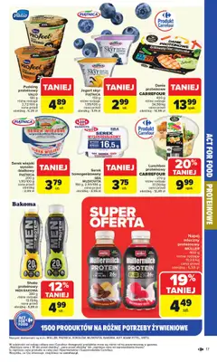 Carrefour - gazetka promocyjna Gazetka Act for food od poniedziałku od poniedziałku 03.11 do soboty 15.11 - strona 17