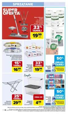 Carrefour - gazetka promocyjna Gazetka Łap super okazje od poniedziałku od poniedziałku 03.11 do soboty 15.11 - strona 4 Carrefour - gazetka promocyjna Gazetka Łap super okazje od poniedziałku od poniedziałku 03.11 do soboty 15.11 - strona 4