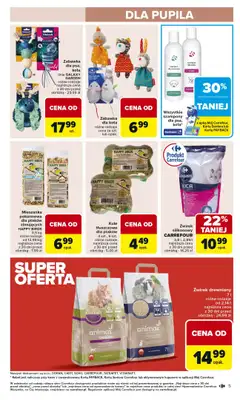 Carrefour - gazetka promocyjna Gazetka Łap super okazje od poniedziałku od poniedziałku 03.11 do soboty 15.11 - strona 5 Carrefour - gazetka promocyjna Gazetka Łap super okazje od poniedziałku od poniedziałku 03.11 do soboty 15.11 - strona 5