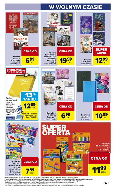 Carrefour - gazetka promocyjna Gazetka Łap super okazje od poniedziałku od poniedziałku 03.11 do soboty 15.11 - strona 7